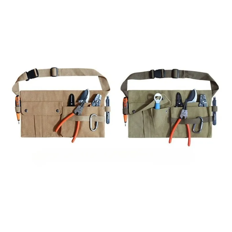 Avental de ferramenta crossbody eletricista carpinteiro construção leve durável workwear multi bolso cinto utilitário bem feito resistente