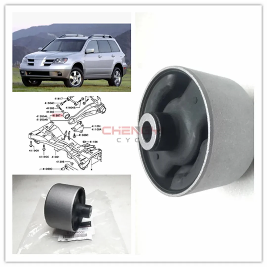 

Rear Suspension Steering Arm Bushing Rubber Sleeve For Outlander CR5W CR6W CS3W CS6W CU4W CU5W 4120A001 MR519127 ﻿