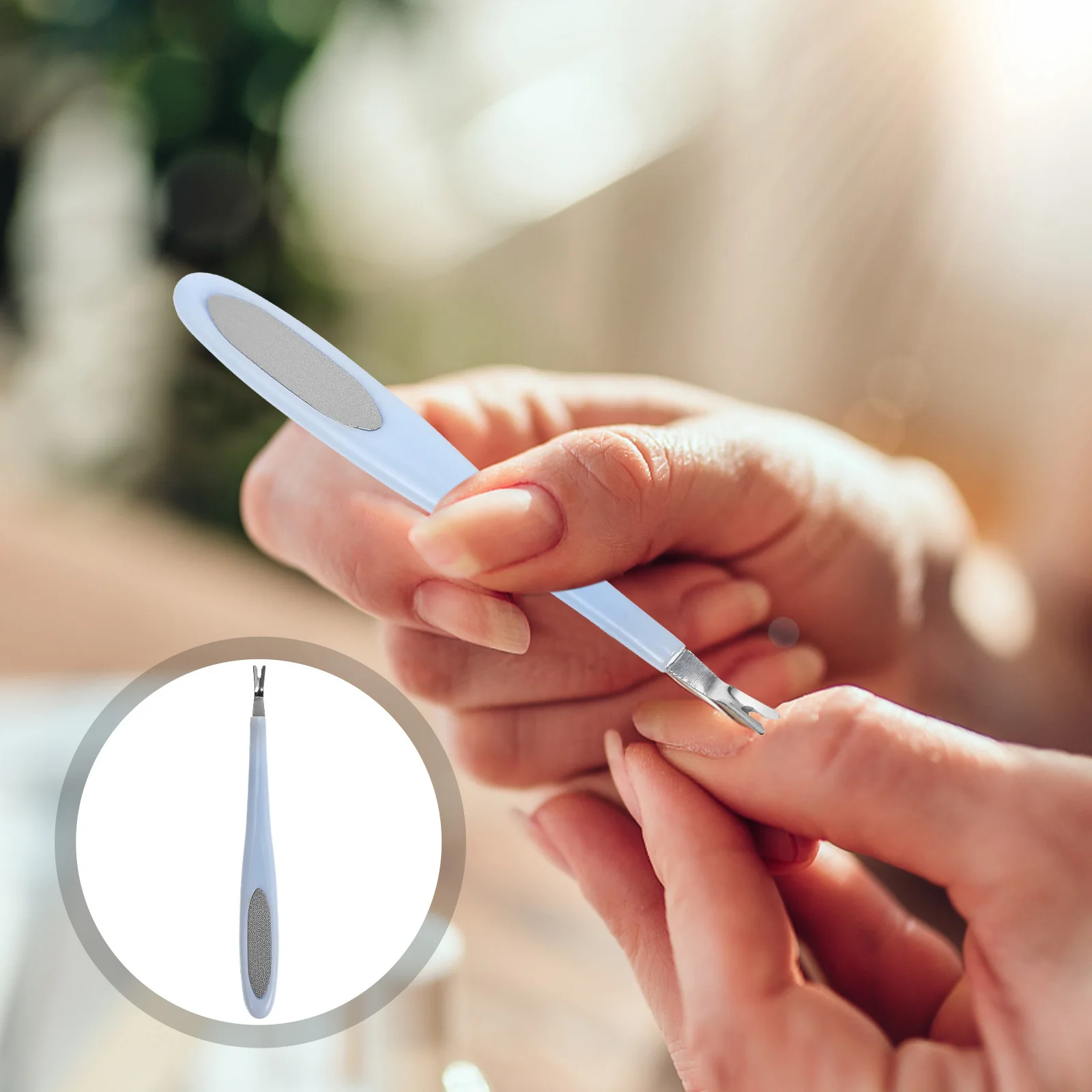 2 lime per levigatura delle unghie, tamponi professionali per l'archiviazione, modellatura, lucidatura delle unghie naturali o artificiali, lavabili portatili