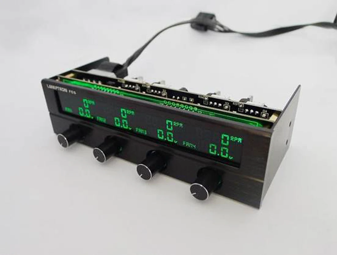 

Контроллер вентиляторов Lamptron FC5V2 PWM для компьютеров и комплектующих