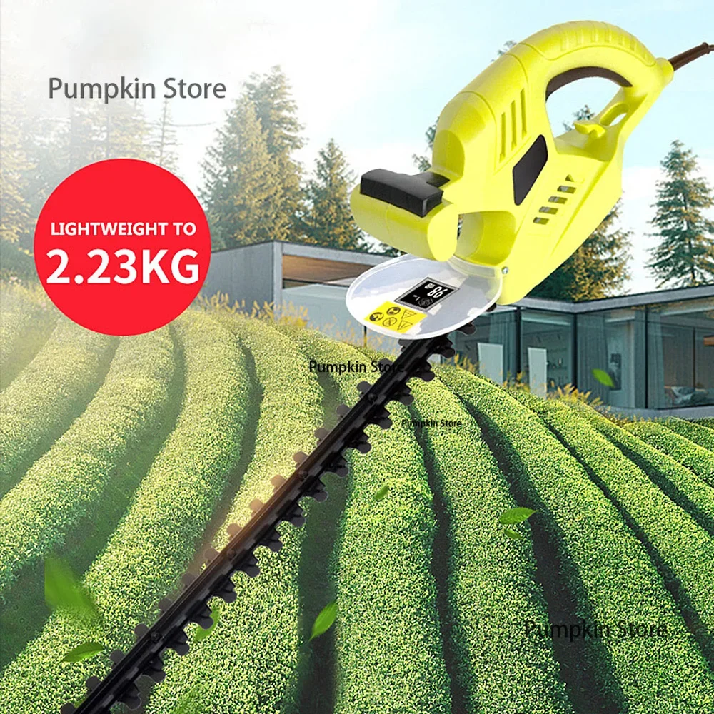 Electric Hedge Trimmer Pruning Machine 220V Household Garden Grass Cutter 600W Electric Trimmer Tree  Cutting Tool MCHD-600