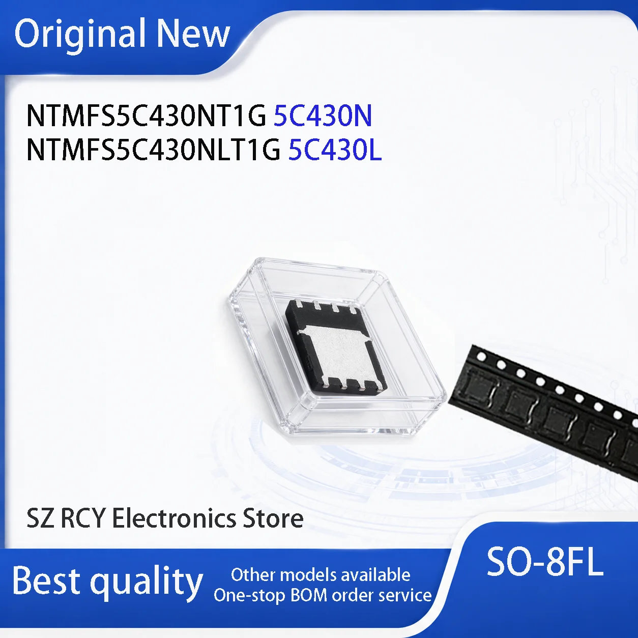 (5-30 PCS)NEW NTMFS5C430NT1G 5C430N NTMFS5C430NLT1G 5C430L NTMFS5C430N NTMFS5C430NL DFN5*6 mosfet ic chip