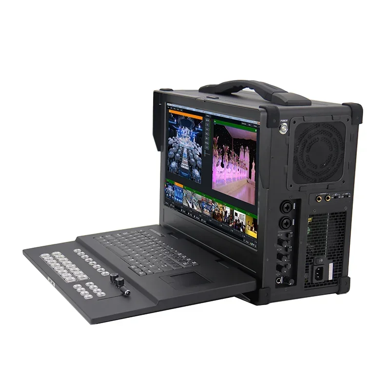 

Social Media Live Stream Device Mobile Tv Studio Equipment Broadcas Video Portable Live Recording Computer With Vmix Controller