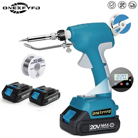 휴대용 전기 납땜 건 납땜 다리미 스테이션, 무선 용접 가열 수리 도구, Makita18V 배터리용