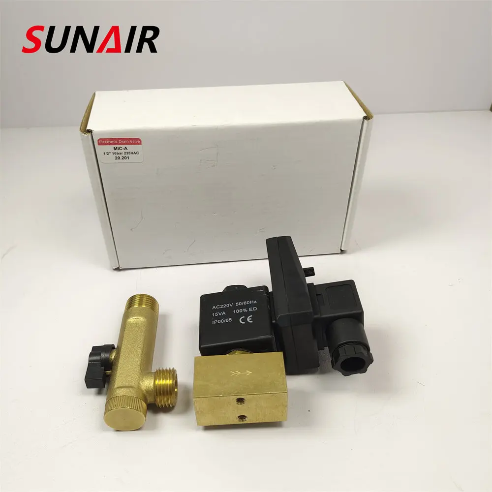 วาล์วระบายน้ำอิเล็กทรอนิกส์ JORC รุ่น MIC-A MIC-B วาล์วน้ำแม่เหล็กไฟฟ้า