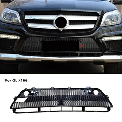 A1668855022 1668854122 1668854222 Front Bumper Lower Grill Radiator Grille Camera Cover For Mercedes Benz GL Class X166 W166