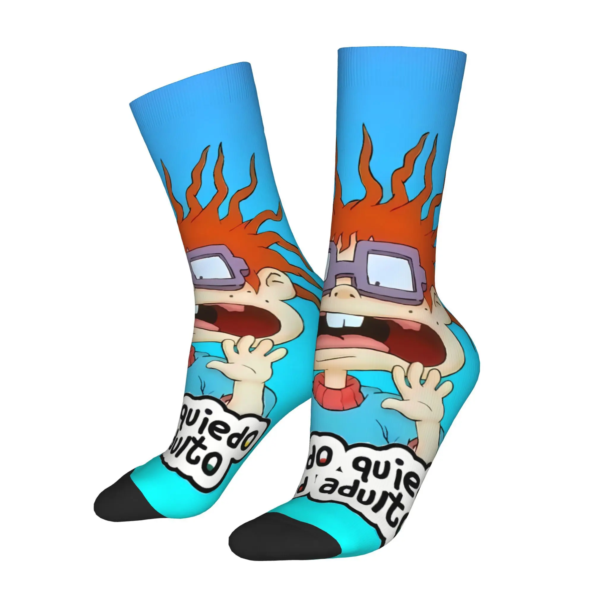 

Cartoon Rugrats Sock Printed Man Polyester