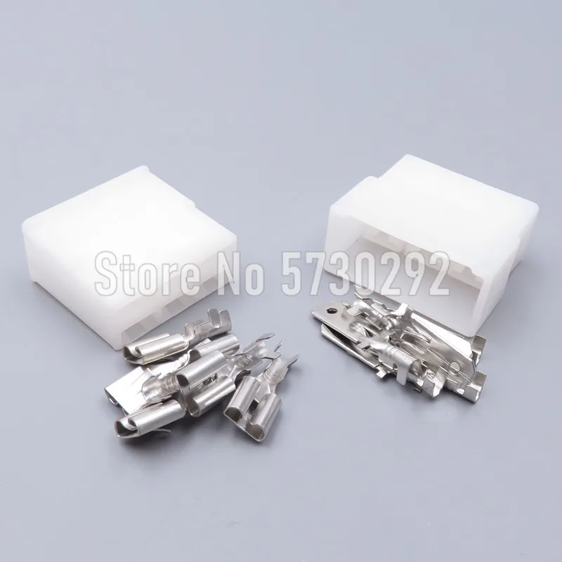 6P Automobile Large Current Male Connector Female Socket 6120-0563 Automotive Electric Wiring Harness Plug