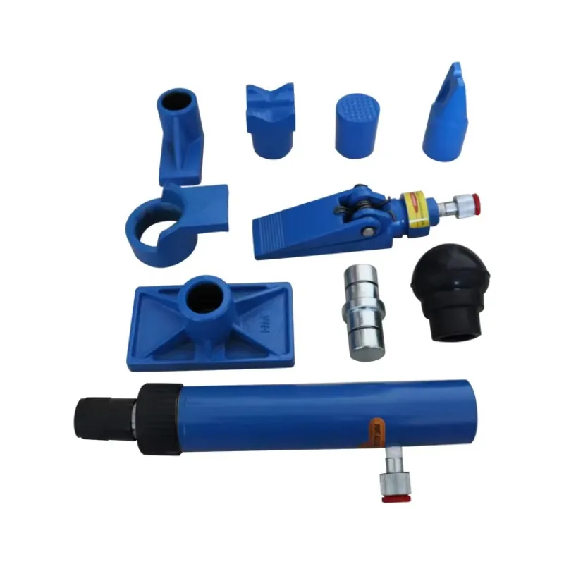 Zestaw do naprawy karoserii SXLL 10 ton, hydrauliczny podnośnik Porta Power z metalowym kufrem, certyfikat CE (kuferek z otworami wentylacyjnymi)