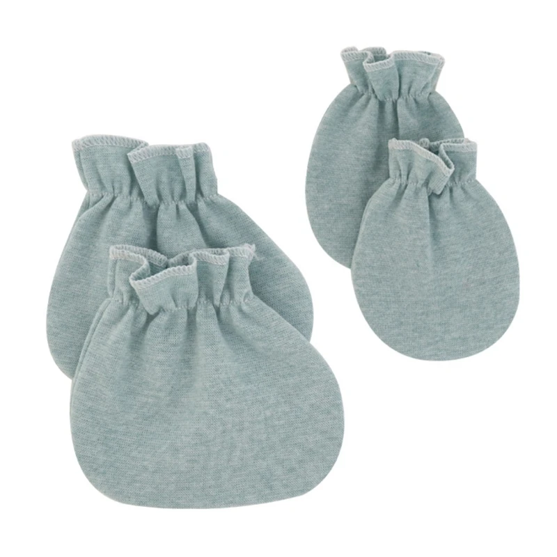 1 Set Zachte Katoenen Baby Handschoenen Voet Covers Set Anti Krassen Gezicht Bescherming Wanten Sox Kit Voor Pasgeboren Zuigelingen Douche geschenken