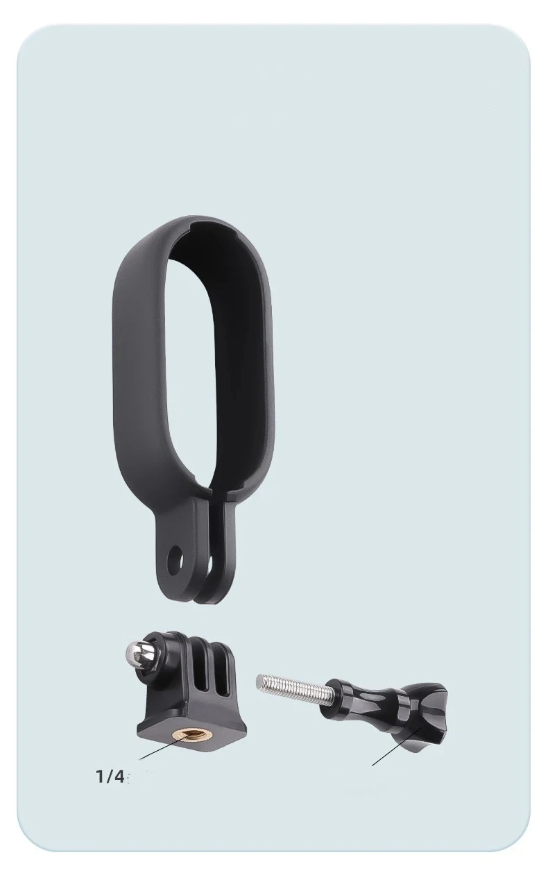 Для Insta360 GO 3 GO3S аксессуары рамка Оболочка Чехол + 1/4 адаптер для штатива длинный винт корпус Защита для Insta 360 go3