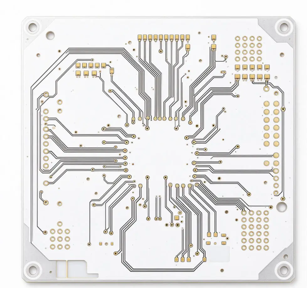 Custom MCPCB Through Hole DIP Design HASL Lead Free Surface LED Driver DIP Assembly Aluminum Board
