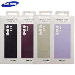 Samsung Galaxy S22 Ultra 5G funda de teléfono de silicona Original de alta calidad carcasa protectora clásica de tacto suave para s22 ultra