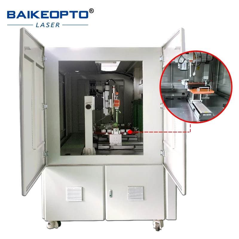 Precision Laser Welder Single Station for Power Battery Cell Connection Sheet Tab Welding Machine