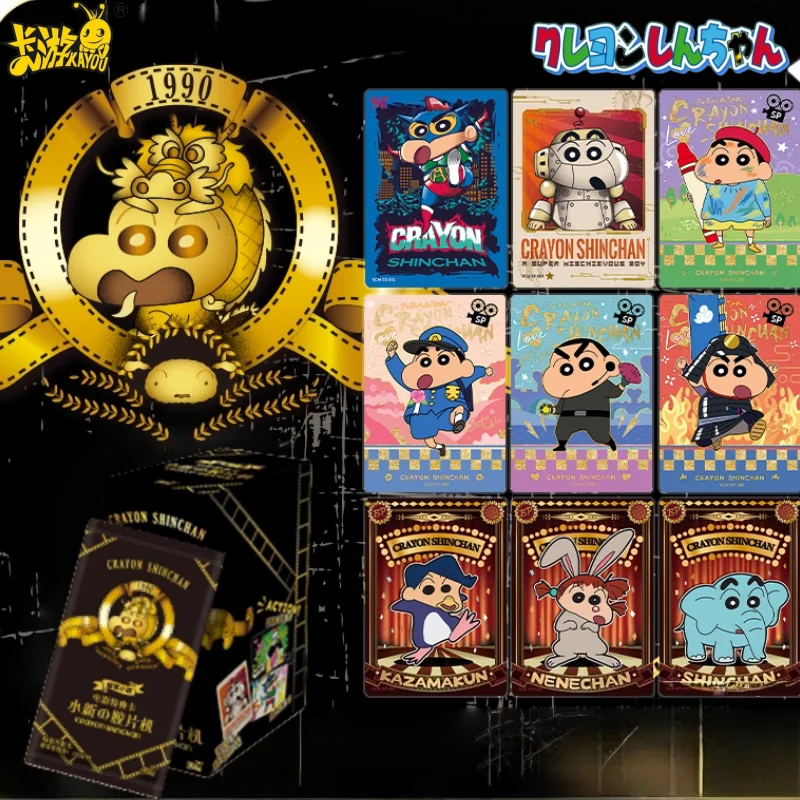 

KAYOU натуральный карандаш Шин-тян карта пленочная полоса анимация тематическая серия игровая коллекционная карта Nohara Shinsuke периферийная игрушка в подарок