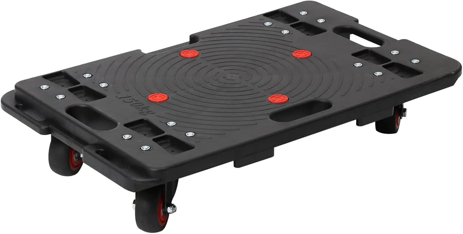 

Heavy Duty Furniture Moving Dolly with 4 Wheels, 1200 Lbs Capacity, Portable Roller for Home Moving