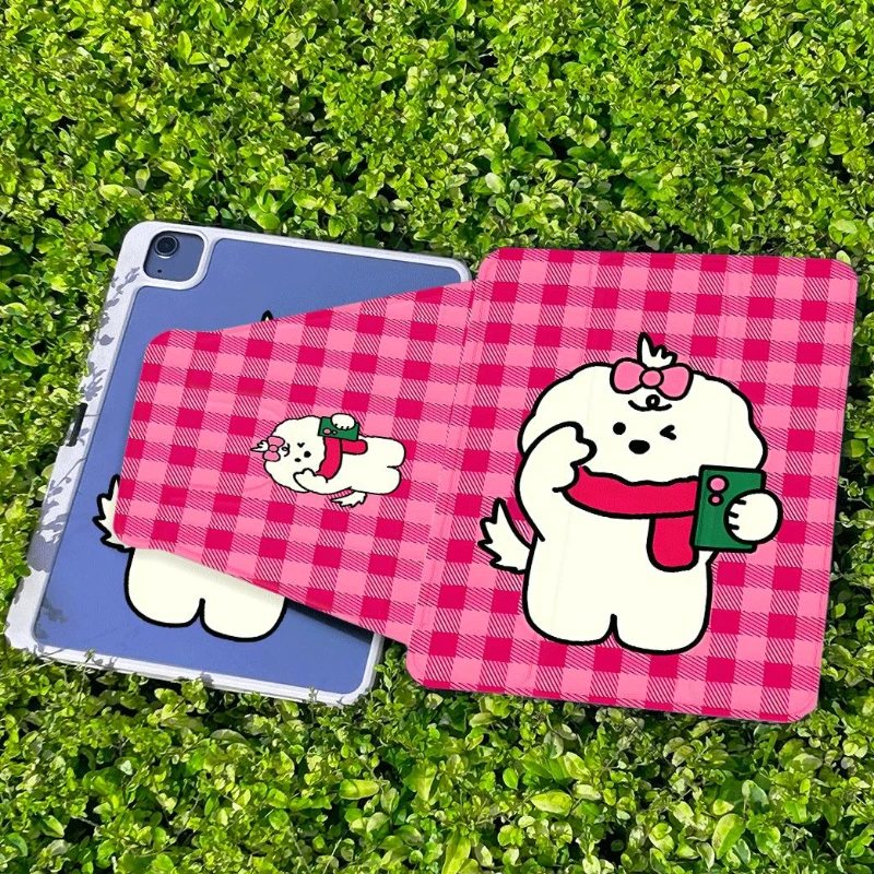 

Откидной смарт-чехол Puppy Taking Pictures для iPad Air 5, 4, 10,9, чехлы Ipad 2017, 2018, 9,7 дюйма, Ipad 2017, 2018, 9,7 дюйма, 10-е основание