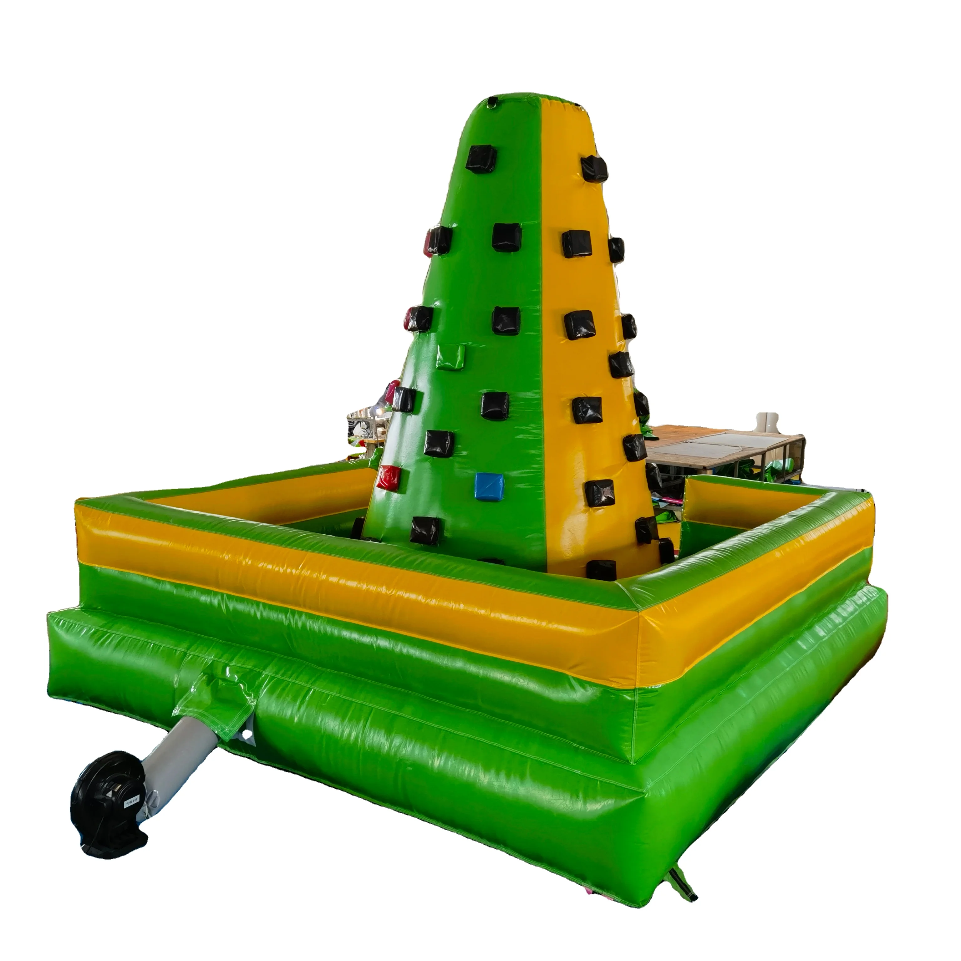 

Новый дизайн, надувная стена для скалолазания из ПВХ для альпинизма, спорта, развлечений на открытом воздухе, интерактивные спортивные игры для мероприятий