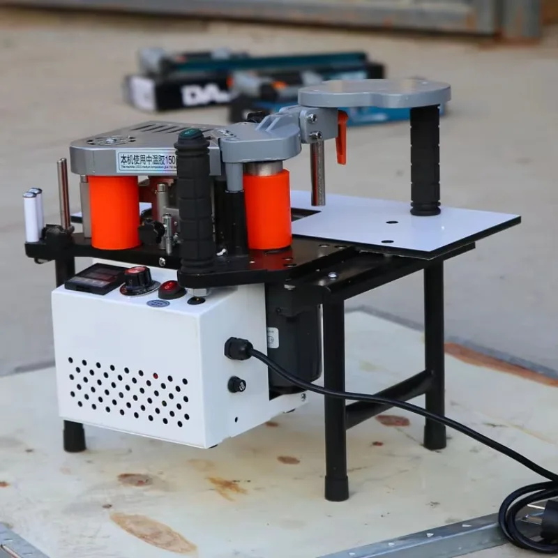 Furniture Woodworking PVC Edge Banding Machine Wood Manual Straight Curve Edge Bander Machine
