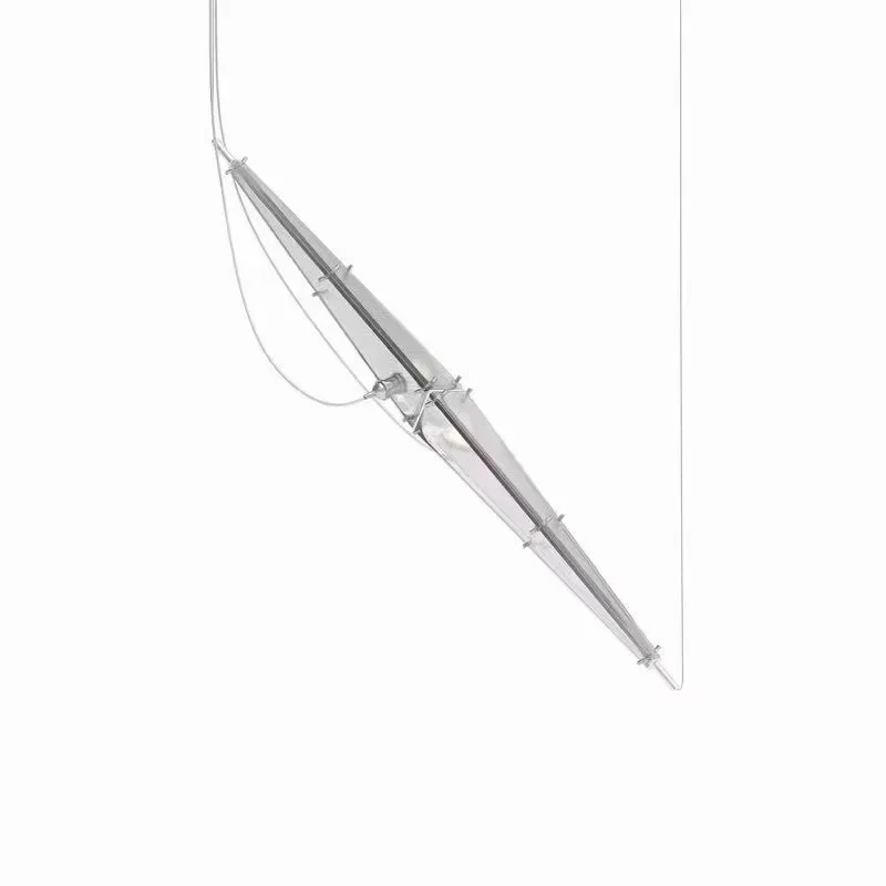 

Designer minimalist art chandelier bar counter restaurant exhibition hall front desk model room stainless steel