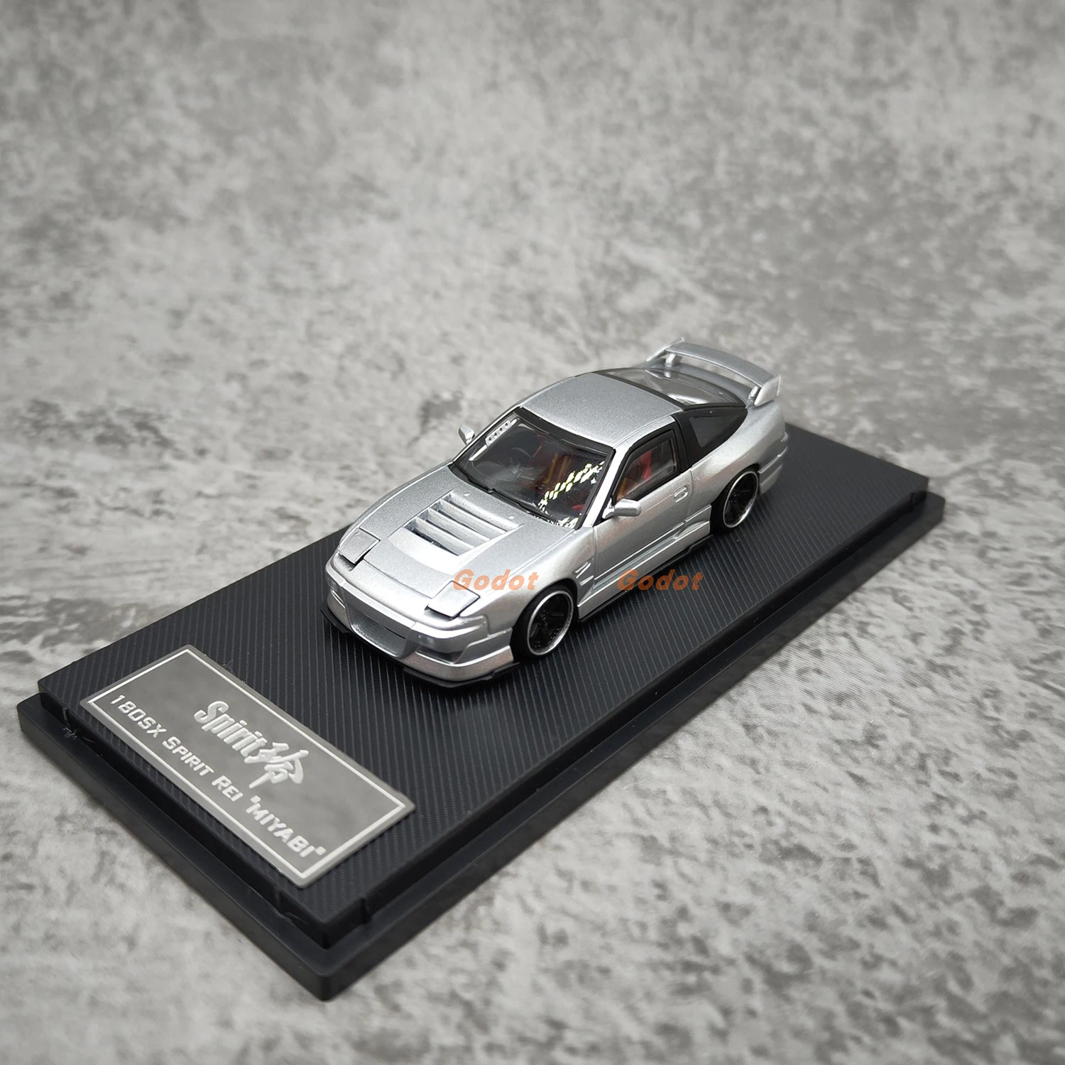 

MT 1:64 Scale Diecast Alloy Nissan 180SX Supercar Toys Cars Model Classics Adult Gifts Collection Souvenir Static Display