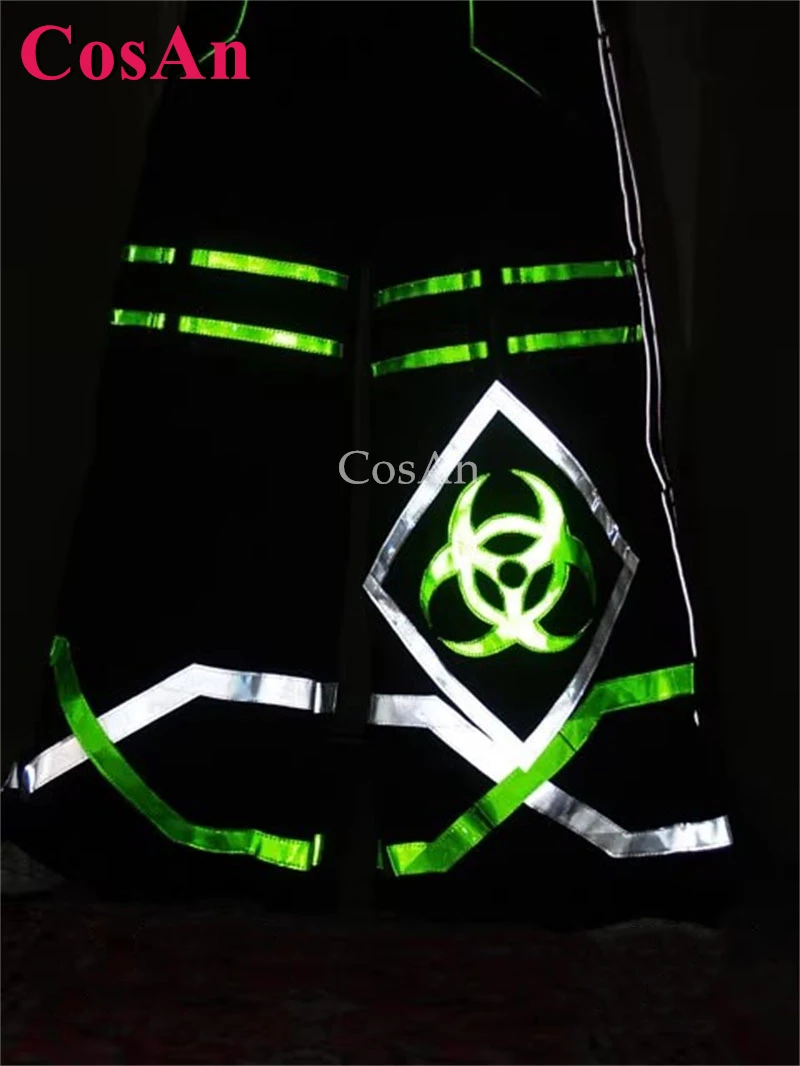 

CosAn Handsome Street Dance Step Pants Fluorescent Trousers Fashion Melbourne Shuffle Ghost Dance Pants AUS Reflective Hip-Hot