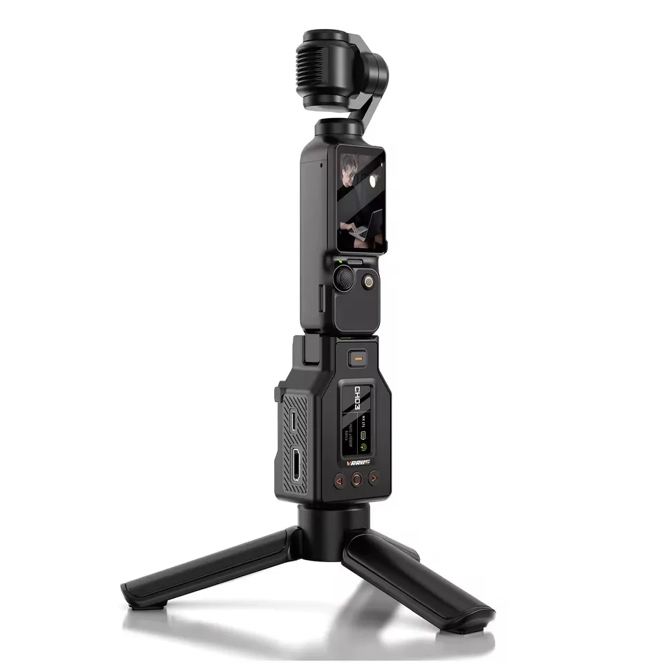 VRRIIS ワイヤレスHDMIエクステンダー ビデオ送信機 受信機 DJI Pocket