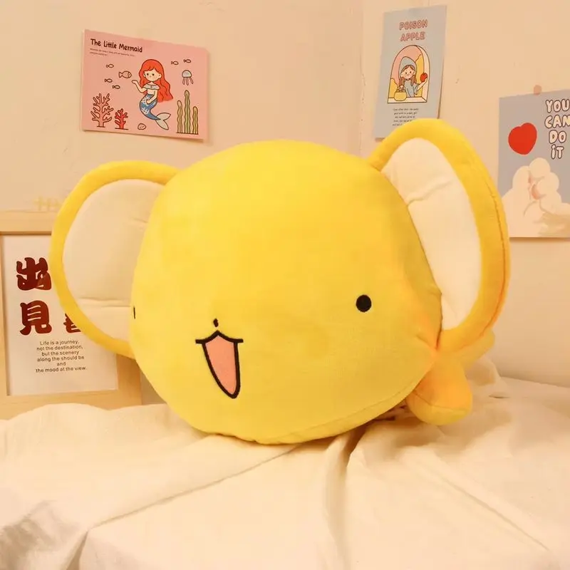 Leuke Cardcaptorsakura Kerberos Pluche Gevulde Pop Speelgoed Slaapkussen Zacht Comfortabel Kamer Bedhoofd Rugleuning Ornament Geschenken