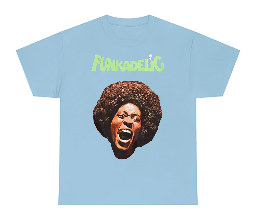 George Clinton Funkadelic Unisex blue T-shirt Cotton tee S-5XL 1F710