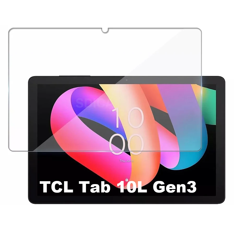 

Для TCL Tab 10L Gen 3, защитная пленка из закаленного стекла, 10,1-дюймовый планшет, прозрачная защитная пленка от царапин