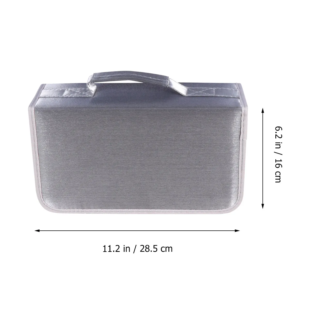 128Pieces Cd Dvd Storage Bag Large Capacity Organizer Zipper Closure Moistproof Wear Resistant for Home Car Travel Cd Bag