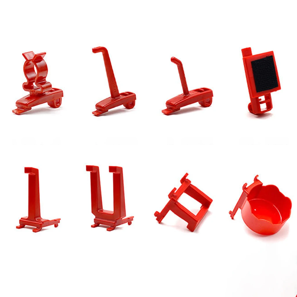 Spray Bottle Storage Rack Wall Mounted Material Accs Rack Hanger Can Detailing Spray Can Organizer for Car Workplace Garage