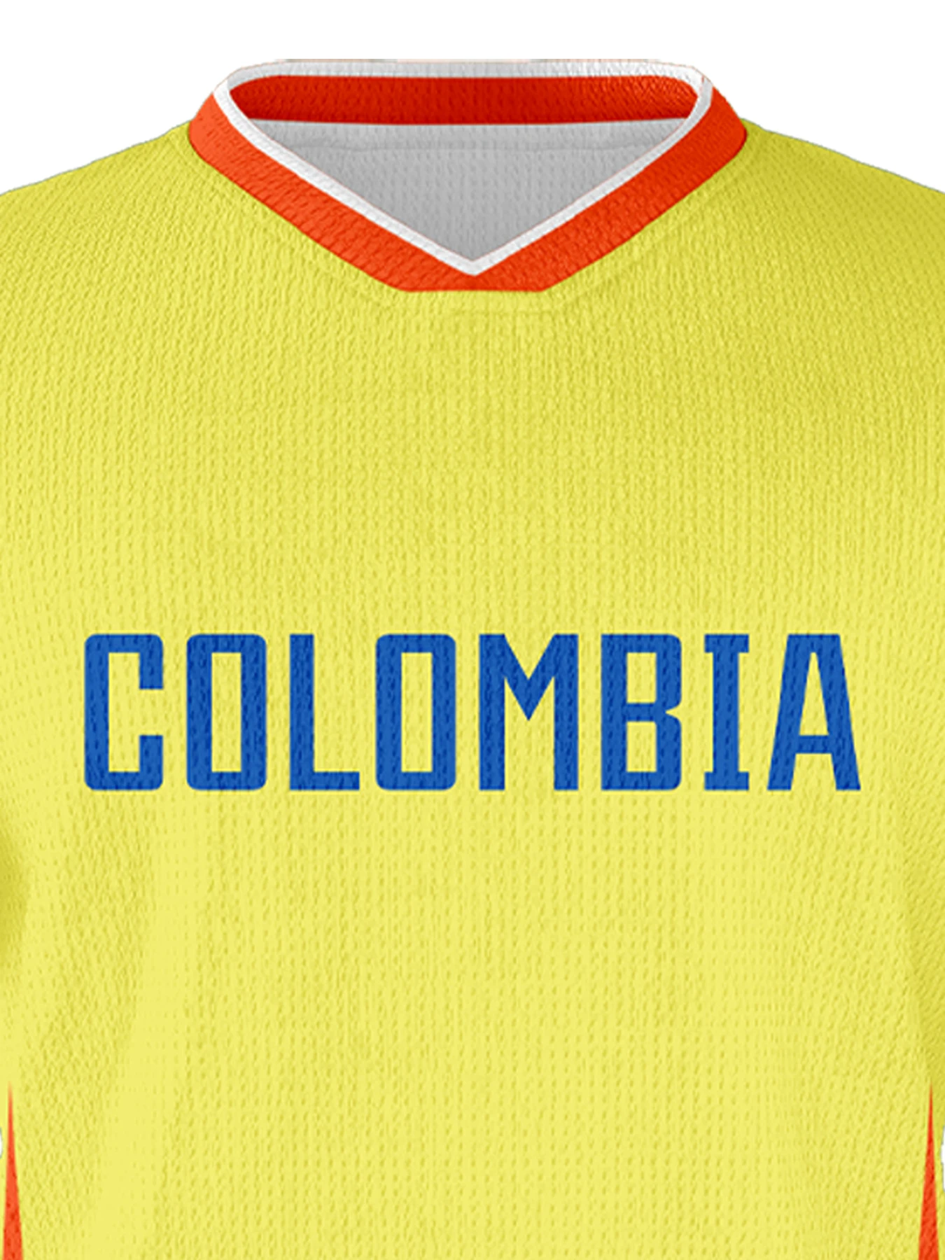 Colombia Kids Soccer Jersey Soccer Suit T-shirt and Shorts for Boys and Girls Football Fans Training Jerseys Uniform Sports Wear