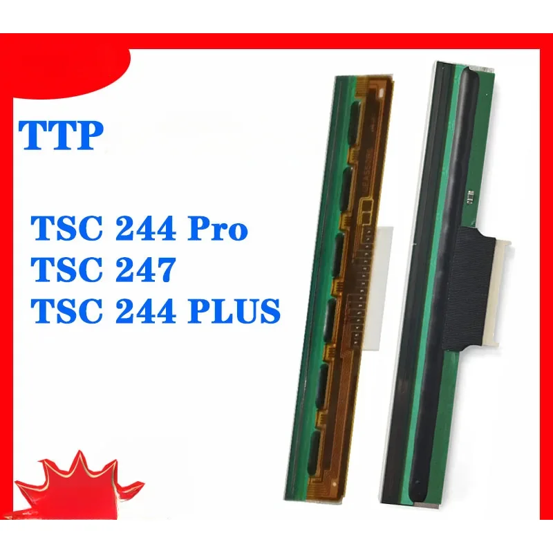 

Подходит для печатающей головки TSC244Pro, клейкой этикеткой, печатающей головки штрих-кода 244 247, термопечатающей головки