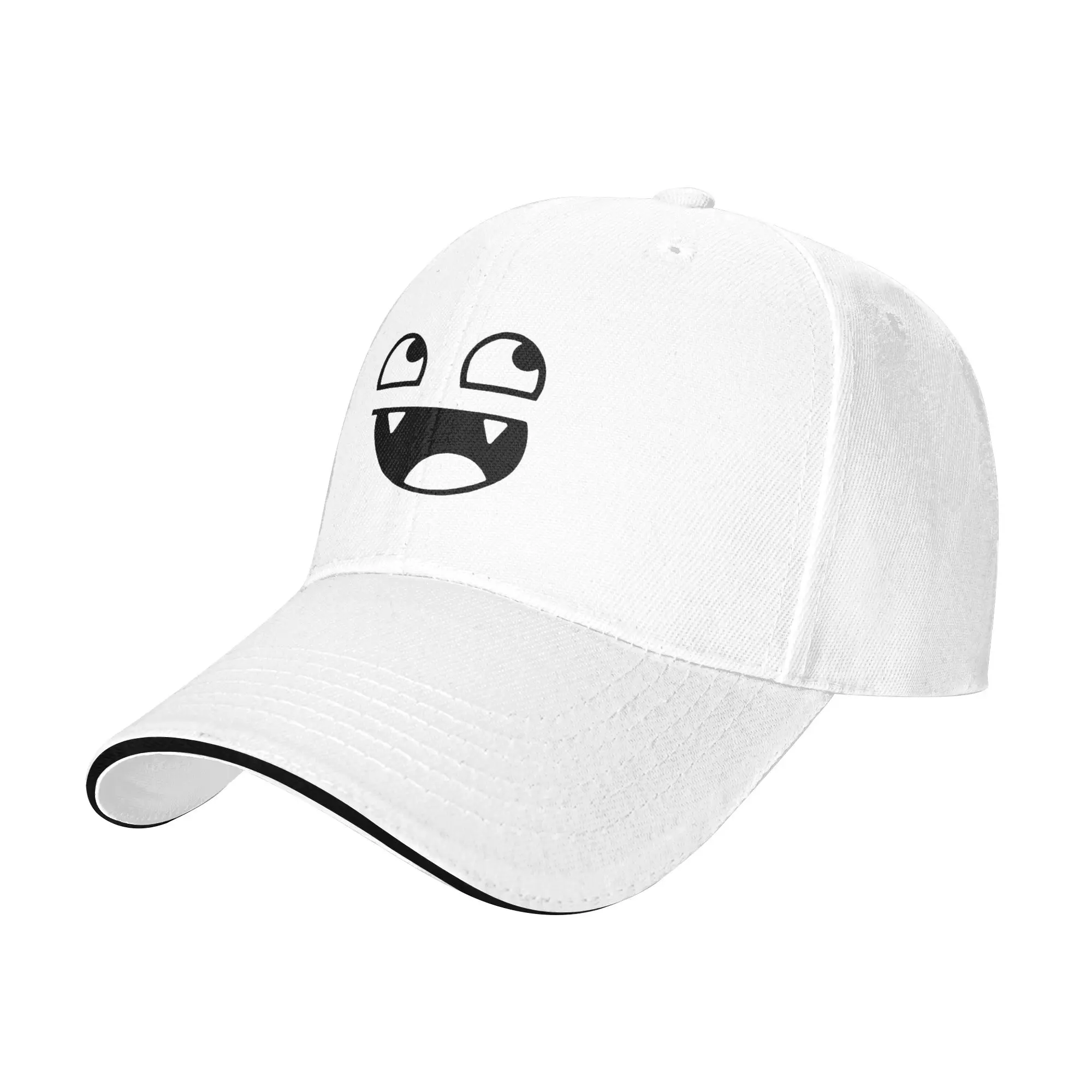 Epic Face Meme Y2K Vampire Emo Sandwich Baseball Cap Retro Funny Men Women Breathable Sun Cap Sport Workouts Hat