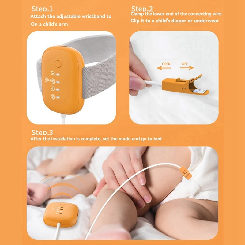 Urine Alarm, Baby Bedwetting Reminder, Anti-Children Enuresis Alarm, Baby And Elderly Care Urinary Device