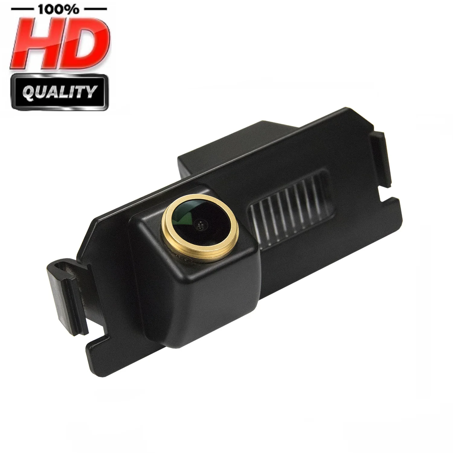 

HD 1280*720p Reversing Backup Golden Camera for Hyundai i30(2007-2012) KIA Soul (2009-),Picanto (2011-),Night Vision Rear Camera