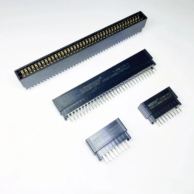 شحن مجاني (5 أجزاء/وحدة) S-100M-2.54-5 100P S-128M-2.54-5 128P فتحة إصبع ذهبية حافة موصل فتحة NEW100% #3