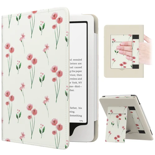 Funda MoKo para Kindle Paperwhite de 7 ""/6,8"" (12a/11a generación-2024/2021) y edición Kindle Colorsoft Signature, funda delgada de PU