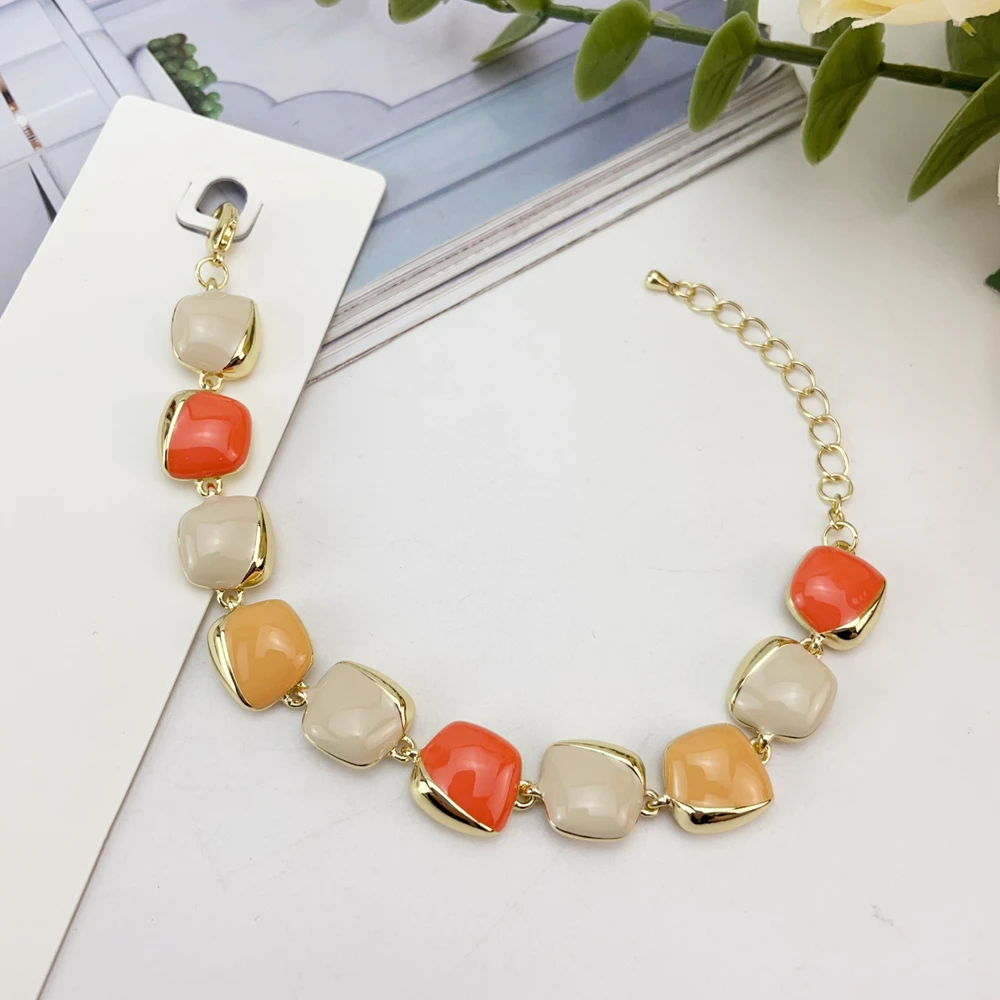 Yuminglai Fashion Luxury Gold Color Bracelet Bangle Dubai Jewelry Accessories for Women FHK28302