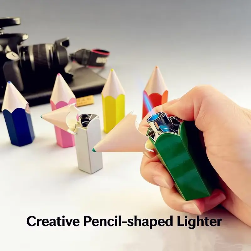 

Creative Pencil Head Lighter, Spray Microwave, Direct Impact Windproof Pencil Lighter, Smoking Accessories gadgets for men