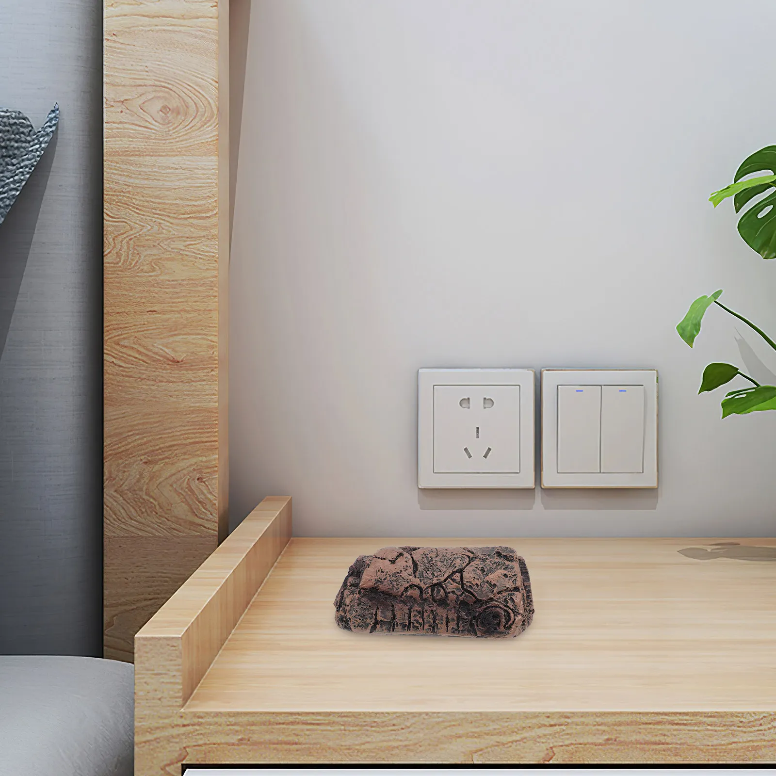 

Декоративный сейф для ключей в виде коры дерева, устойчивый к погодным условиям, камуфляжный ящик для хранения для дома, сада, патио, с реалистичным дизайном в виде ветки дерева