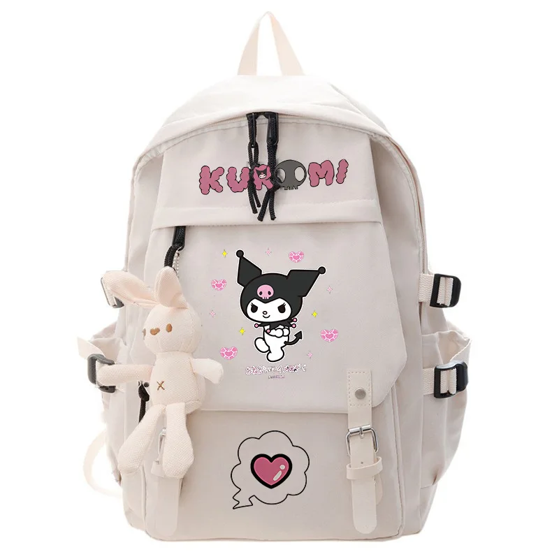 

Sanrio New Clow M Student Schoolbag Casual Stain-Resistant Cute Cartoon Large Capacity Lightweight Double-Shoulder Backpack