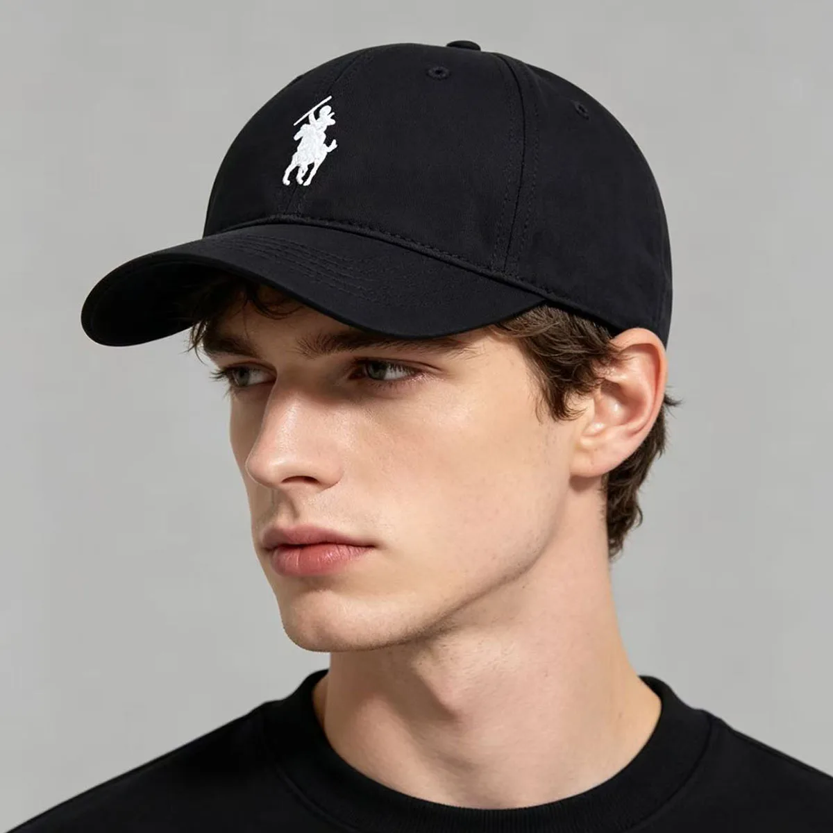 New style baseball cap that makes the face look smaller, casual and versatile cap with a duckbill, European