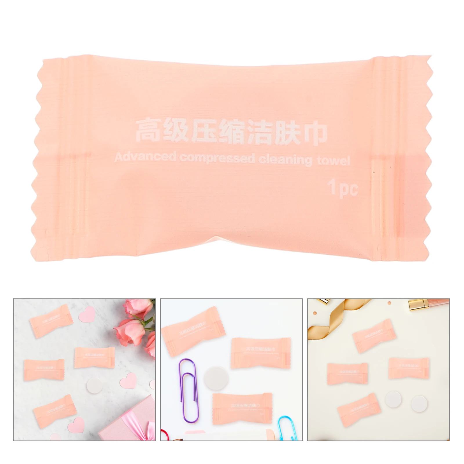 

50 Pcs Compressed Towels Large Bath Portable Traveling Outdoor Disposable Eco Friendly High Absorption Facial Cleanser Beauty