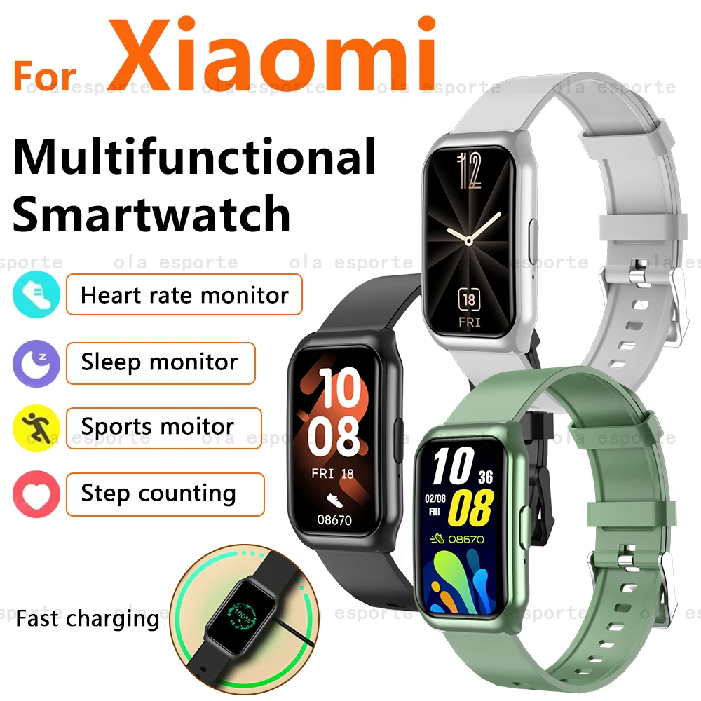 

Женские умные часы HD AMOLED-экран Bluetooth Call Smartwatch для Android Мониторинг сердечного ритма сна Мужские спортивные часы для фитнеса