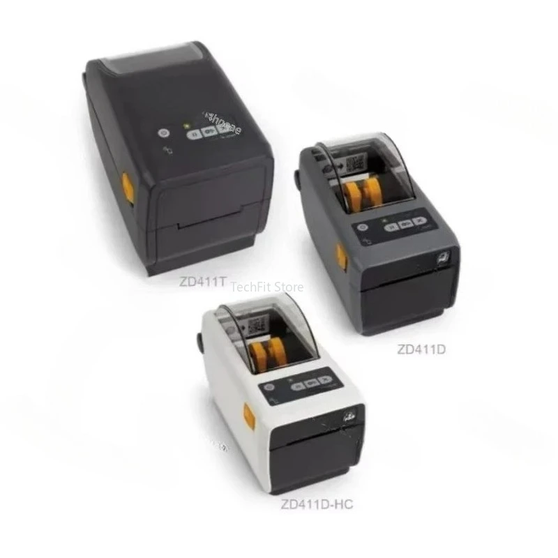 ZD411 2 بوصة نقل حراري أو ملصق حراري مباشر طابعة باركود سطح المكتب 600 ديسيبل متوحد الخواص USB #4