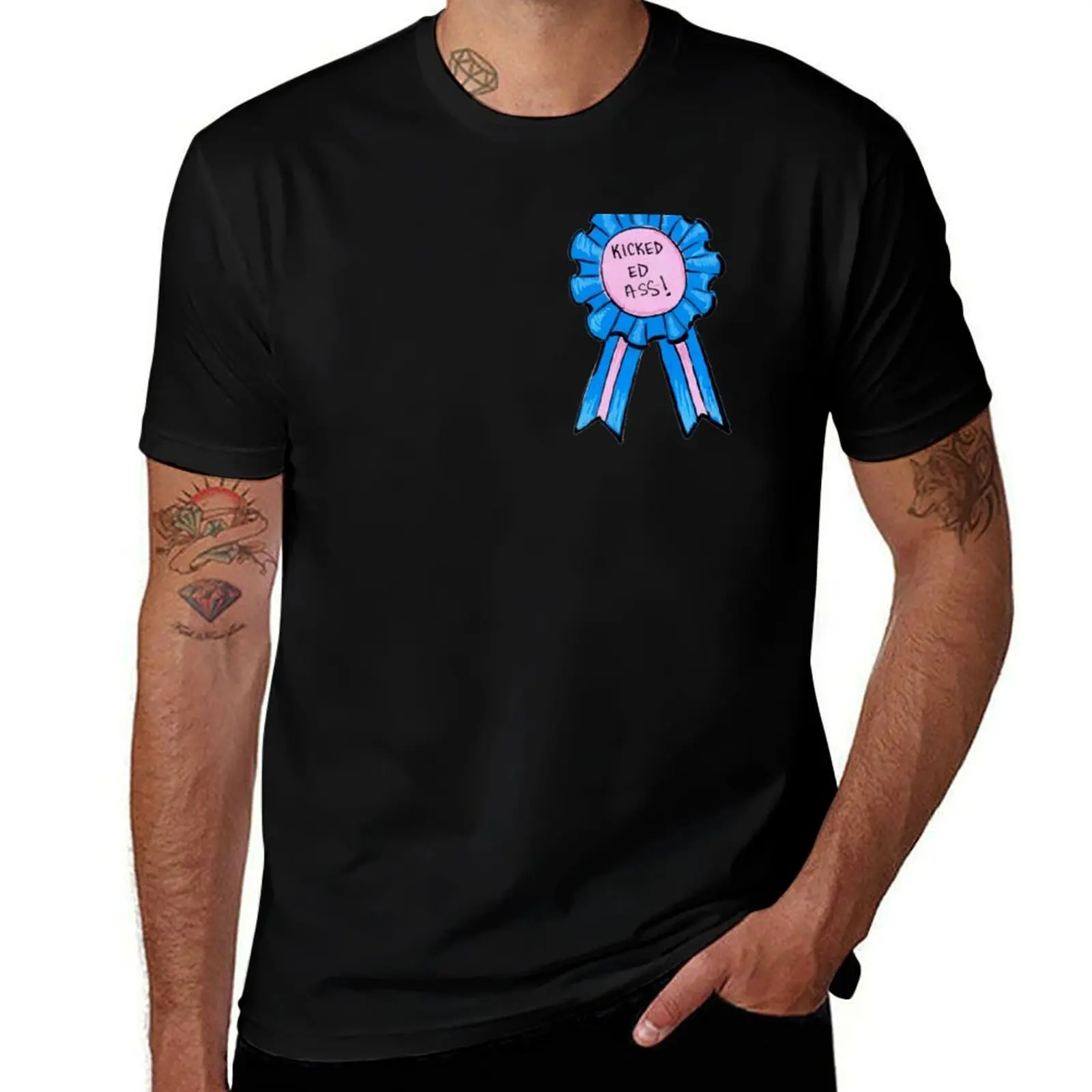 Eating Disorder Recovery Ribbon T-Shirt Fitness Quick Dry Short Sleeve Top