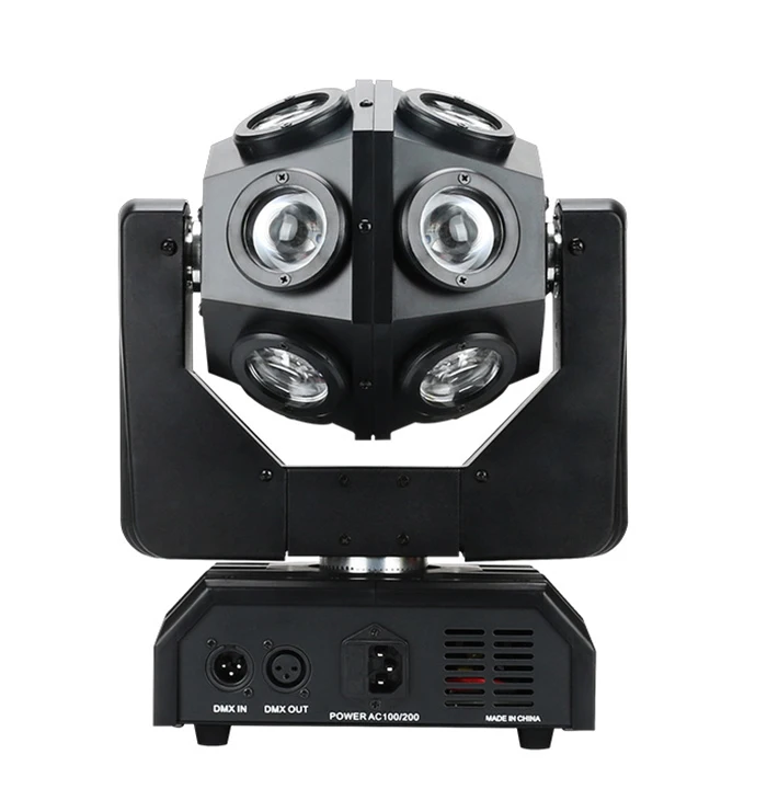 Led Strahl Moving Head 12×12W rgbw Rotierenden Disco Strobe Licht 4in1 dmx Controller Professionelle Dj Party nachtclub Club Hochzeit St – Detail 2