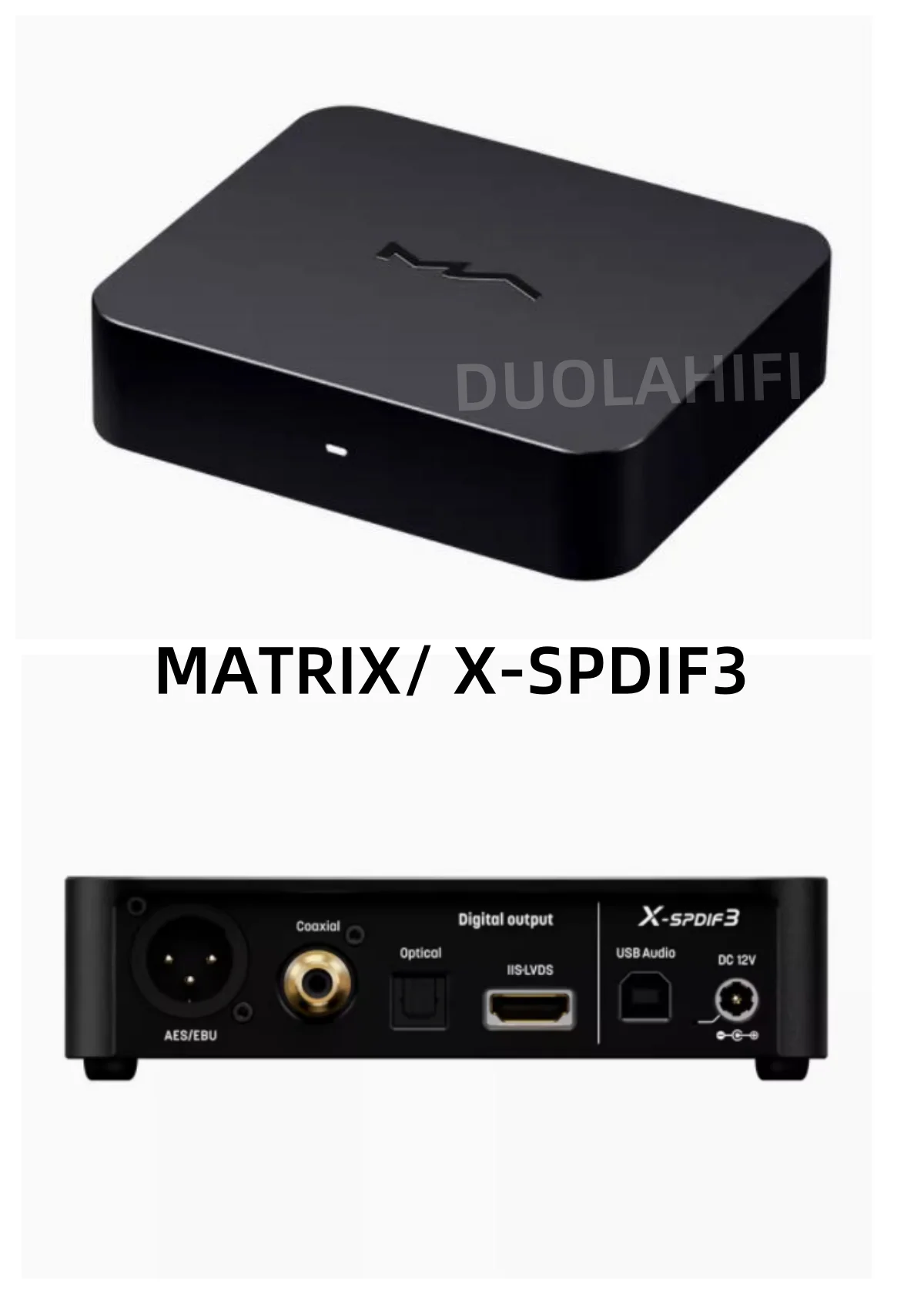 

MATRIX/X-SPDIF3 Mobile Computer USB Digital Audio Interface AES Coaxial New Original Authentic Product